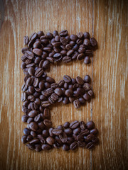 letters coffee