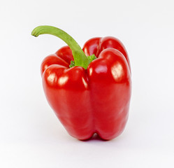 Sweet pepper isolated on a white background