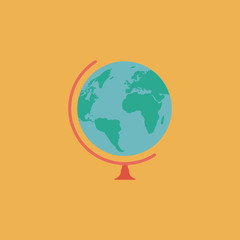 Vector globe icon