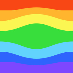 Gay flag or LGBT flag. Gay culture symbol