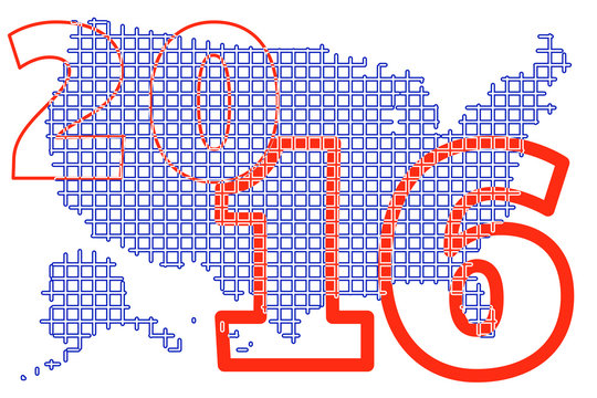 Mappa Usa 2016