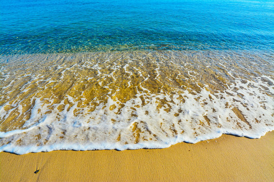 colorful foreshore in lazzaretto beach