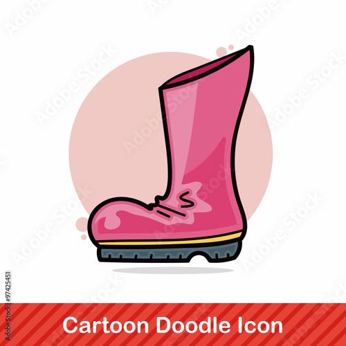 "Rain boots doodle" Stock image and royaltyfree vector files on