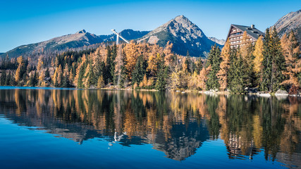 Fototapeta premium Strbske pleso, Slovakia