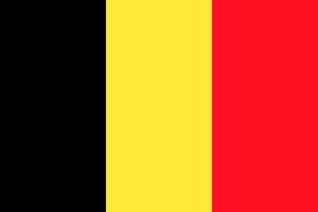 Obraz premium Flaga Belgii