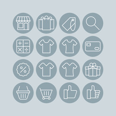 e-commerce icon set