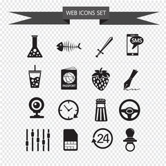 web icons Set illustration