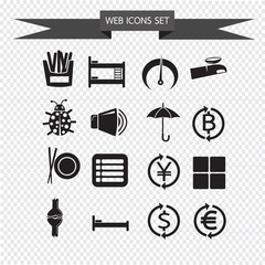 web icons Set illustration