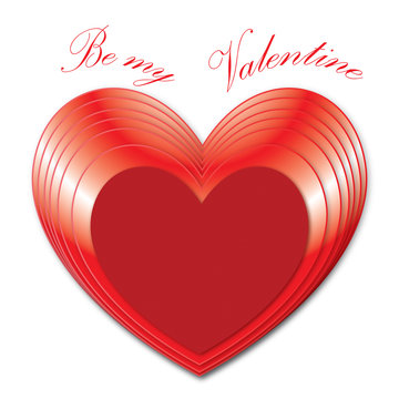 Herz - Happy Valentine - Valentinstag - Freisteller