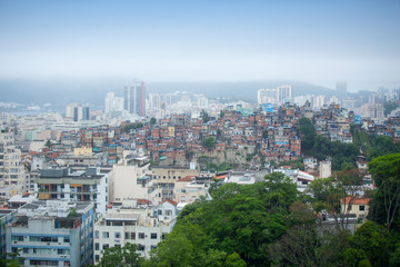Fototapeta na wymiar Favela