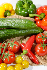 Mix Vegetables, tomato, onion, Chilli Pepper, Pepper