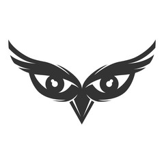 Owl eyes logo