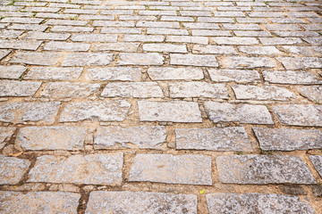 Natural stone pavement background