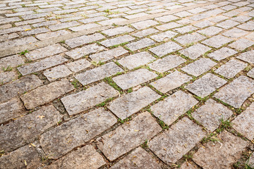 Natural stone pavement background