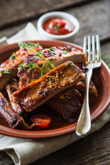 grilled ribs