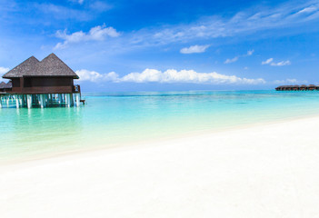 beach with  Maldives