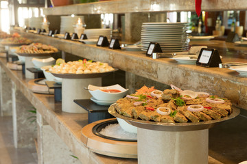 A variety of cakes