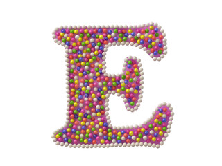 Candy Letter E