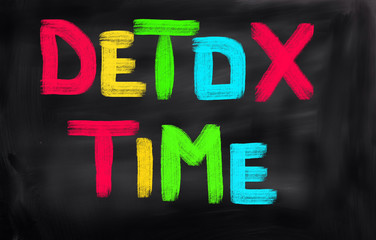Detox Time Concept