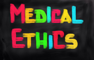 Obraz premium Medical Ethics Concept