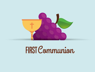 first communion card design 