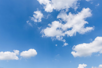 blue sky with cloud