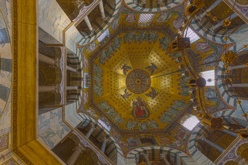 The Dom in Aachen, Germany, a World Heritage Site build by Charlemagne