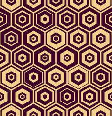 Seamless Hexagon Pattern