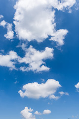 blue sky with cloud