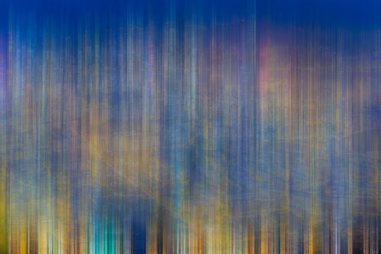 Abstract background vertical lines of building at night