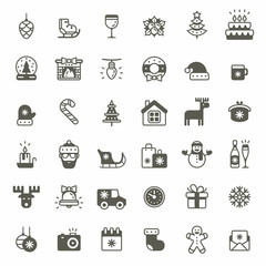 Christmas icons