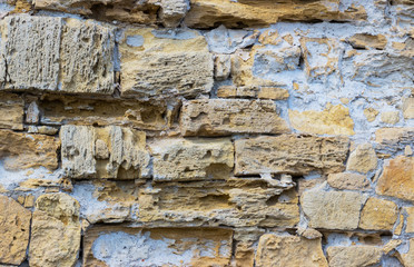 old  brick  wall