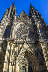 Fototapeta premium The St. Vitus Cathedral in Prague