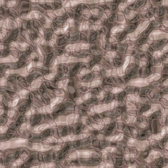 Brown seamless pattern of liquid metal structure