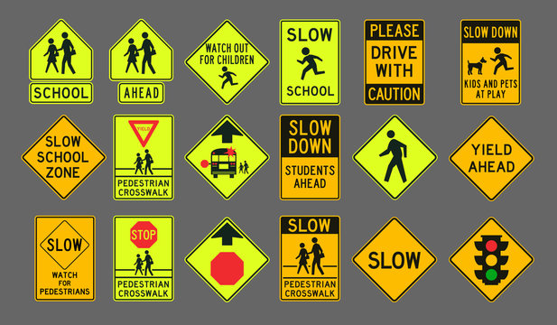 School Crossing Sign Images – Browse 20,128 Stock Photos, Vectors, and  Video