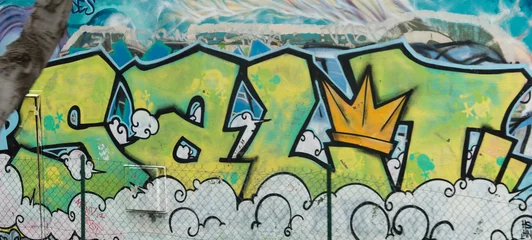 Peel and stick wall murals Graffiti tag, graffiti
