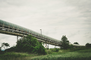old industrial belt in nature II