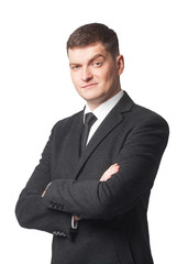 businessman with crossed arms