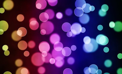 Christmas bokeh abstract background, beautiful banner wallpaper design illustration with lights