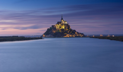 Obraz premium Mont saint michel in france