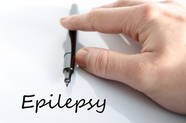 Epilepsy text concept