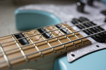 Fototapeta premium strings on an electric guitar
