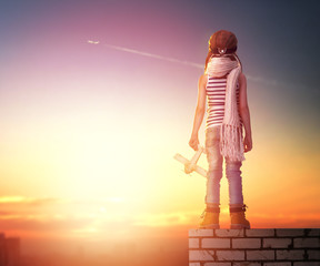 dreams of becoming a pilot © Konstantin Yuganov