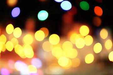 Christmas bokeh background