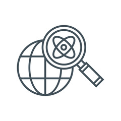 Energy research icon