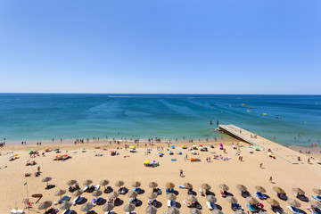 Obraz premium Beautiful beach of ( Praia dos Pescadores ), Albufeira, Portugal