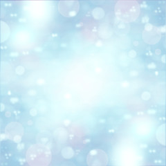 Blue abstract background with white spot light