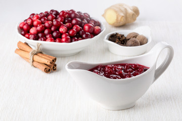 Cranberry sauce