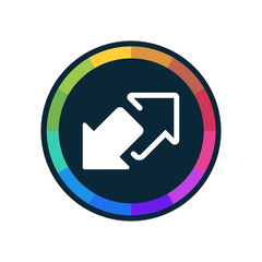 Colorful Web-Button
