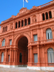 Fototapeta na wymiar Argentina Presidental Palace, Buenos Aires